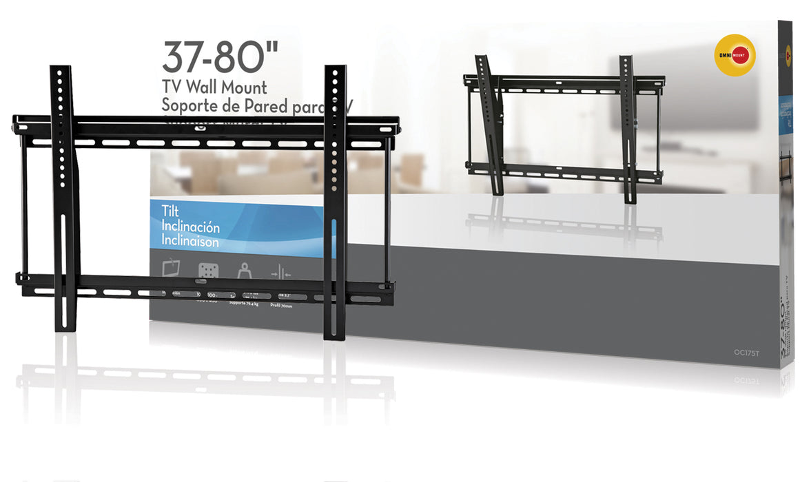 Prosty uchwyt Omnimount do telewizora 37-80"