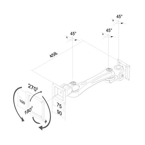 Uchwyt do telewizora Neomounts LCD/LED/TFT FPMA-W920