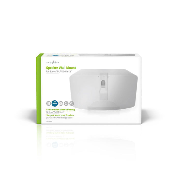 Uchwyt ścienny do głośników | Do Sonos® PLAY:5-Gen2? | Pochylany i obrotowy | Maks. 7 kg