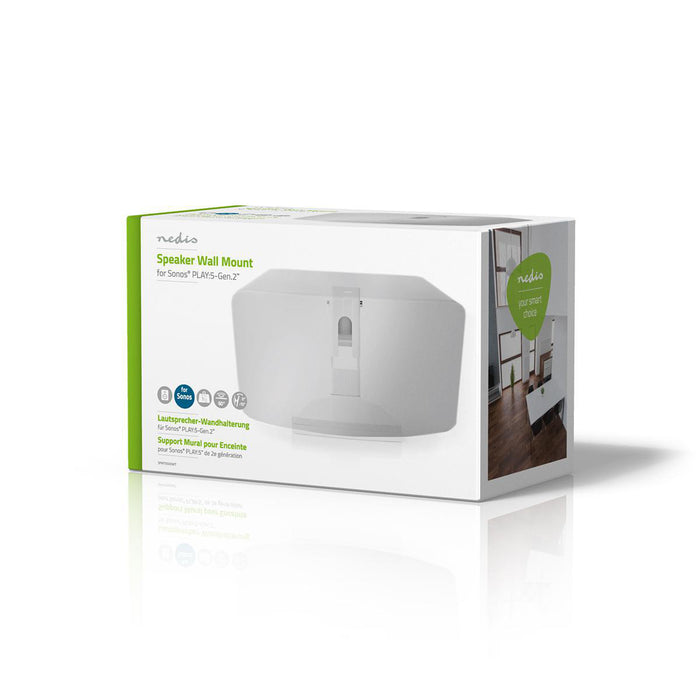 Uchwyt ścienny do głośników | Do Sonos® PLAY:5-Gen2? | Pochylany i obrotowy | Maks. 7 kg