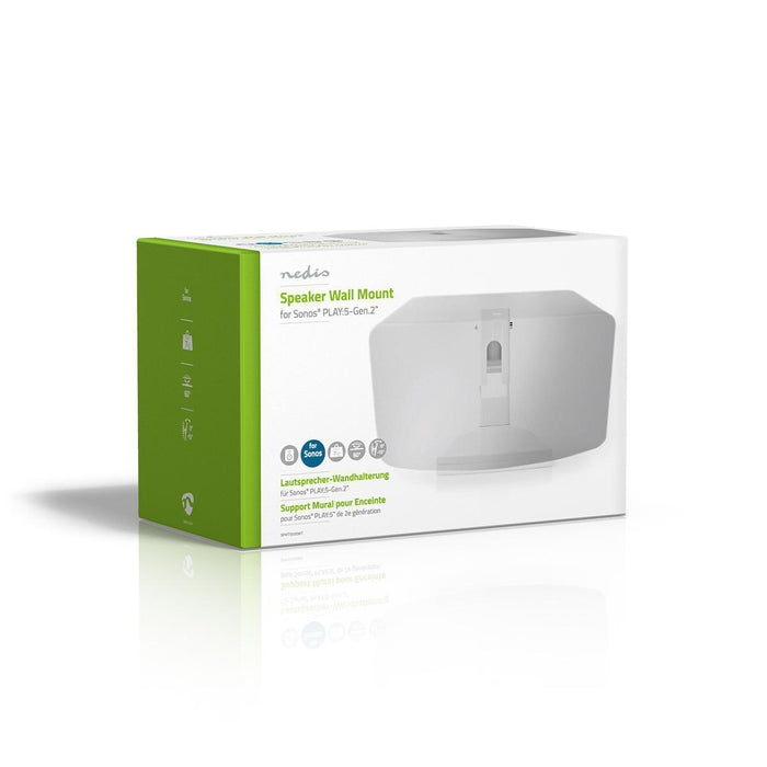 Uchwyt ścienny do głośników | Do Sonos® PLAY:5-Gen2? | Pochylany i obrotowy | Maks. 7 kg
