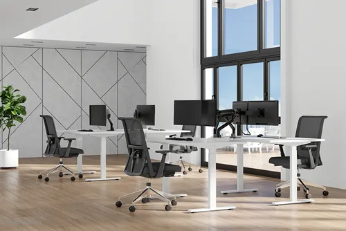 Neomounts DS70S-950BL2 Czarne pełne ruchome ramię monitora dla ekranów 17-35"