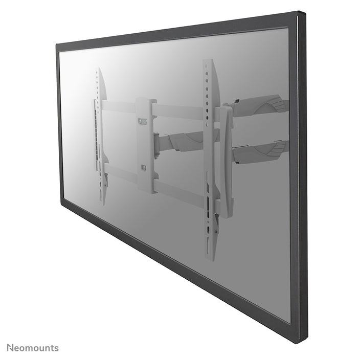 Neomounts NM-W460 biały to uchwyt ścienny z 3 punktami obrotu do płaskich ekranów do 60 cali (150 cm).