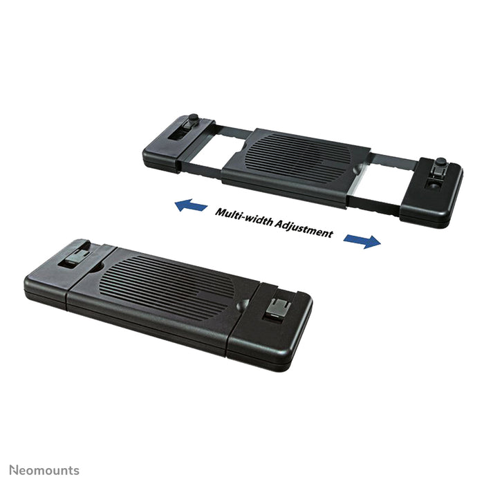 Neomounts NSLC200 to chłodzenie do notebooka, które chłodzi laptop pod kątem 15 stopni.
