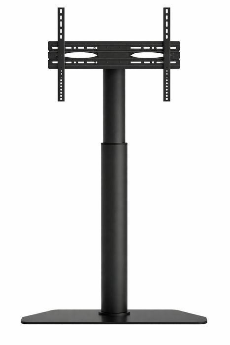 WOLFF MOUNT TV Stojak podłogowy czarny – Uniwersalny stojak TV 32 do 70 cali – Regulacja wysokości – VESA do 800x400 – Maks. 50 kg – Wolnostojący