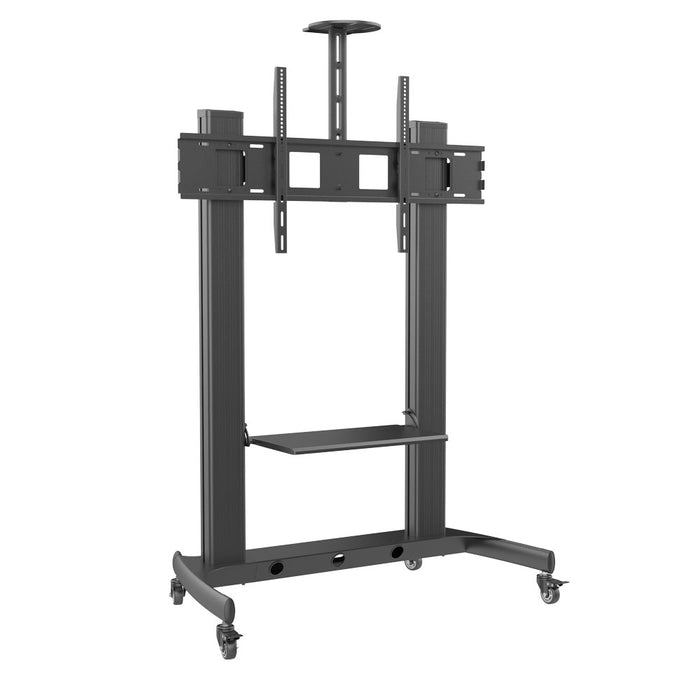 Wolff Mount Duży uniwersalny mobilny uchwyt prezentacyjny |Maksymalnie 150KG |Ekrany do 110 cali |VESA 600x400