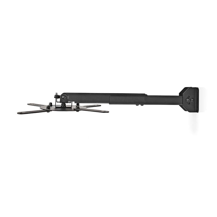 Uchwyt ścienny do projektora | Obrót 360° | Maks. 10 kg | Odległość od ściany 314 - 500 mm | Czarny