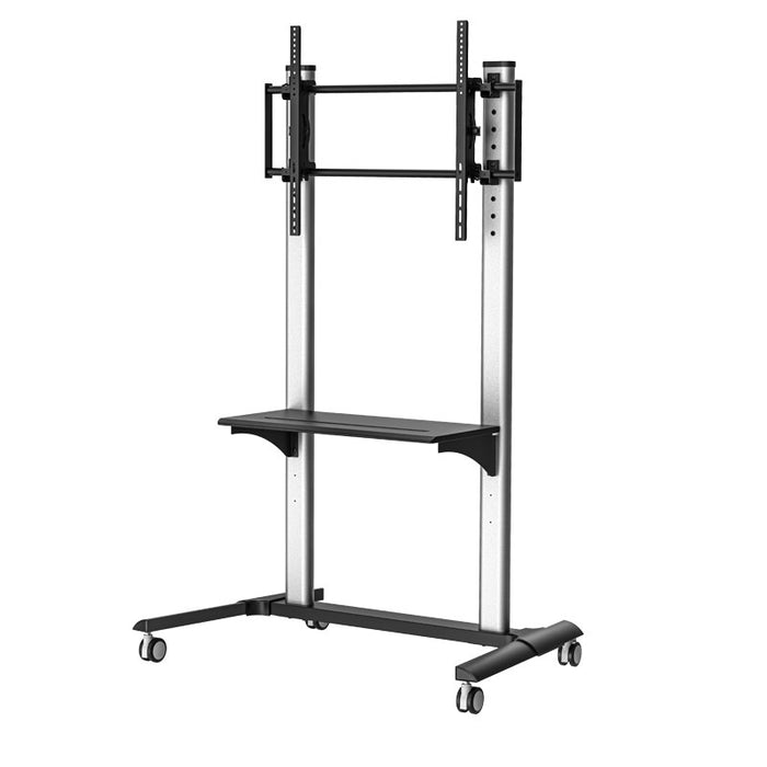 Mobilny stojak TV do 100 cali – Wytrzymały | Wolff Mount | VESA 800x600 | 80 KG