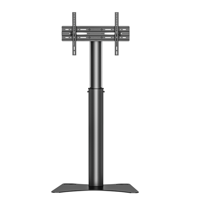 WOLFF MOUNT TV Stojak podłogowy czarny – Uniwersalny stojak TV 32 do 70 cali – Regulacja wysokości – VESA do 800x400 – Maks. 50 kg – Wolnostojący