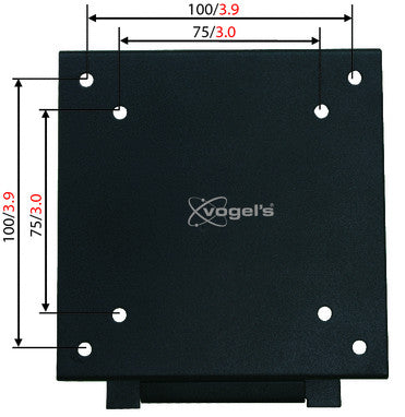 Vogels VFW 030 czarny uchwyt ścienny do LCD/TFT